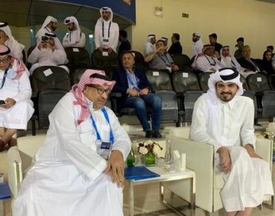 رئيس اللجنة الاولمبية القطرية “جوعان” يشكر نواف بن محمد