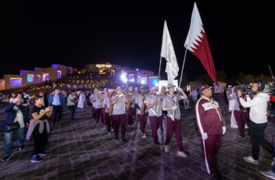 كشافة قطر تلهب حماس جماهير كأس العالم في درب لوسيل