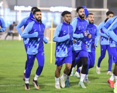 الفتح يجري تدريبه الرئيسي لمواجهة الإتفاق