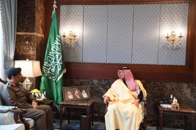 سمو محافظ الأحساء يستقبل مدير مرور المحافظة
