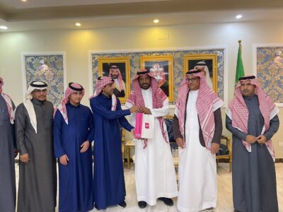 ادارة العلاقات العامة بتعليم بيشة تكرم المعاوي