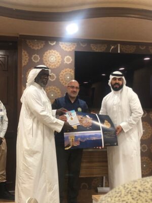 كشافة شباب مكة تحتفي بوفد مدارس الهدى المحمدي الأردنية