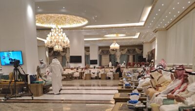 اسهم  وقفية  باحتفاء اهل مكة بالوجيه “باشراحيل”