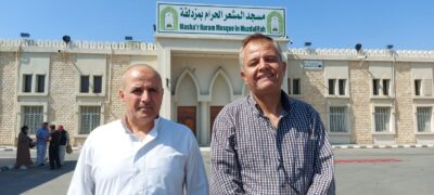 “النطاح” و “الخشاشنة” يتجولان على المشاعر المقدسة ويبدون إعجابهم بالمشاريع العملاقة لخدمة الحجيج