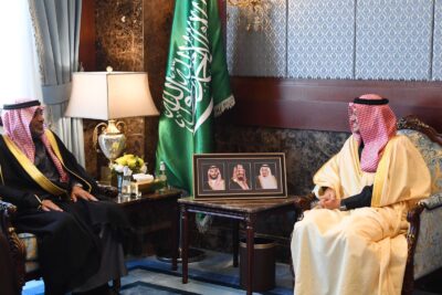 سمو محافظ الأحساء يستقبل مدير فرع الرئاسة العامة للبحوث العلمية والإفتاء بالمنطقة الشرقية