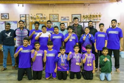 مجلس إدارة الهدى يكرم لعبة المصارعة بعد حصولها على 5 ميداليات ذهبية