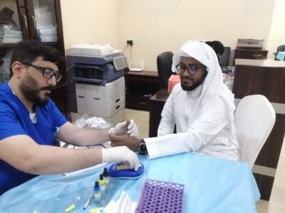 حملة تنمية الصالحية تغلق الأبواب ومتبرعي الدم يتجاوزون 80 متبرعاً و( التركي) يتحدث حصرياً لـ “شاهد الآن”