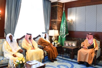 سمو محافظ الأحساء يستقبل مدير فرع وزارة الشؤون الإسلامية والدعوة والإرشاد بالمنطقة الشرقية