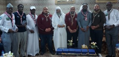 مركز الزهراء الاجتماعي  يجمع كشافة مجموعة القدس الأردنية بنظيرهم كشافة شباب مكة