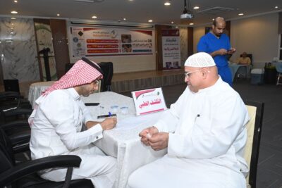 لليوم الثاني برالفيصلية يواصل استقبال المتبرعين بالدم في حملته الثامنة والعشرين