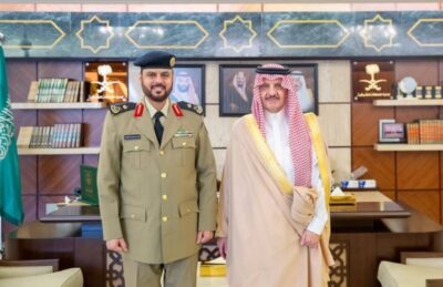 أمير الشرقية يقلد قائد قوة أمن المنشآت رتبته الجديدة