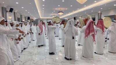 بالصور .. حفل معايدة أهالي الجشة بـ”عيد الفطر المبارك”