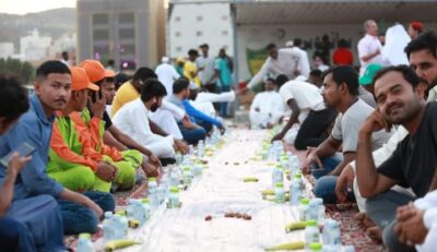 تنظيمية سانتوس13 تقيم مائدة إفطار رمضانية صدقة عن أرواح الراحلين الرياضيين