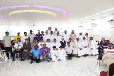 قادة ورواد كشافة مكة يجتمعون في بيتهم الكشفي جريا على العادة السنوية