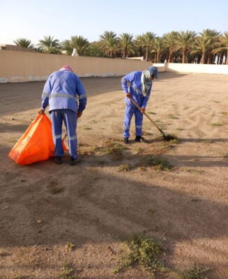 بلدية بيشة تُنهي تهيئة وتجهيز مصليات الأعياد