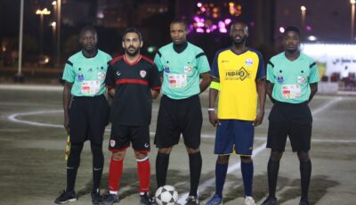 لجنة حكام سانتوس 13 تدخل تقنية الأشعار بين حكام المباراة