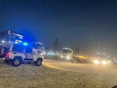 ‏ بلدية غرب الدمام: حجز 17 مقطورة مخالفة لبيع الأسمنت