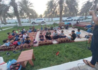 خيرية الحليلة تقيم حفل معايدة للأيتام