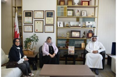 البحرين .. وكيل وزارة الصحة يستقبل رئيسة جمعية التمريض البحرينية