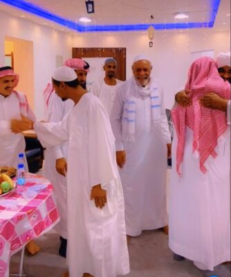 مركز حي الشرائع يستضيف الاخوة السودانيين في حفل المعايده