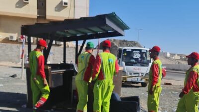 جهود مكثفة لرصد ومعالجة مظاهر التشوه البصري بالعاصمة المقدسة