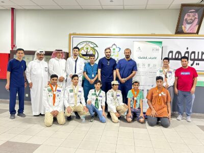 رسل السلام بنادي النور تشارك بفعالية في مبادر “أعرف أرقامك” الصحية