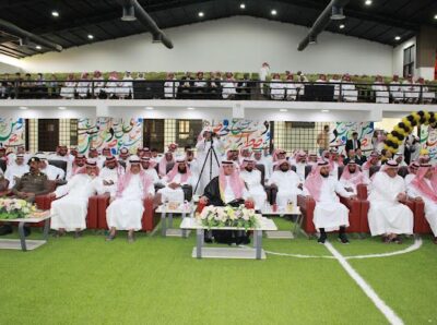 محافظ بيشة يرعى حفل تخريج الدفعة السابعة من طلاب مدارس نون النموذجية وتكريم المتفوقين.