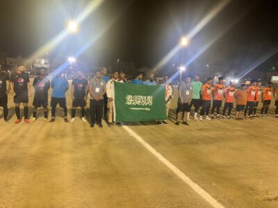 كشافة نادي النور تشارك في تنظيم دوري  الجراري 20 لكرة القدم