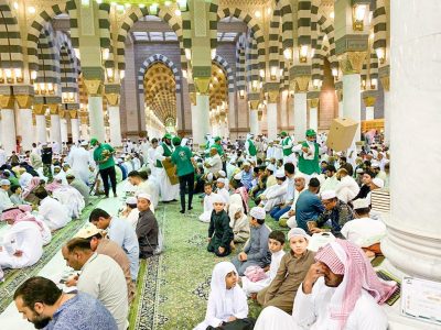 “هدية” تُفّطر أكثر من 13 ألف صائم في عاشوراء بالحرمين الشريفين