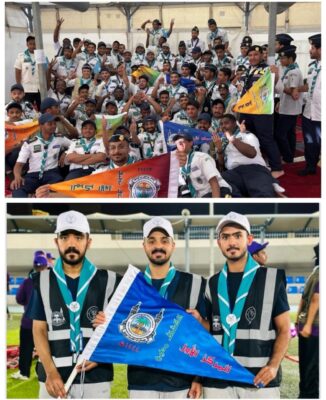 وحدة سند الكشفية تتميز وتبدع في حج هذا العام ١٤٤٤هـ وتشارك بفرقتين قوامها ٣٢ كشافاً