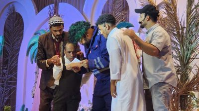 الكنز العظيم يتلألأ على مسرح الطرف بحضور رئيس الجمعية وتكريم الرعاة