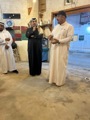 الجمعيه الجغرافيه لدول مجلس التعاون في زياره لمعالم الاحساء