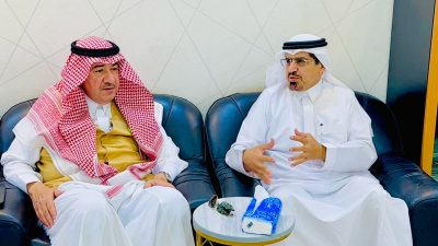 رئيس غرفة بيشة يلتقي مدير إدارة المنتزهات بالمركز الوطني لتنمية الغطاء النباتي