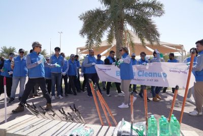 أمانة الشرقية تنفذ مبادرة لتنظيف الواجهة البحرية في الدمام بالشراكة مع شركةSAMSUNG E&A