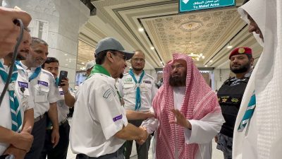 معالي الشيخ “السديس” يُشيد بجهود “الكشافة” في الحرمين الشريفين