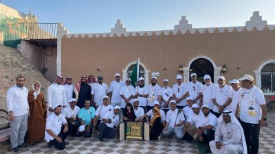 فريق مشاة النورس يحتفل بيوم التأسيس في متحف الجموم