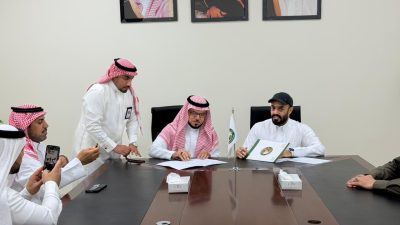جمعية الرميلة الخيرية توقع شراكة مجتمعية مع نادي الروضة بالجشة