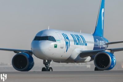 الهلال يحلّق في سماء الوطن بطائرة تحمل هويته