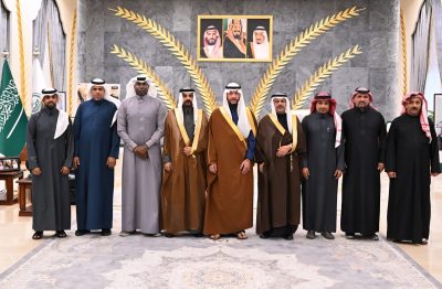 مُحافظ الطائف يستقبل رئيس مجلس إدارة جمعية الهواة لكرة القدم