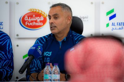 قوميز في المؤتمر الصحفي: نحتاج إلى التركيز وحصد النقاط أمام الاتفاق