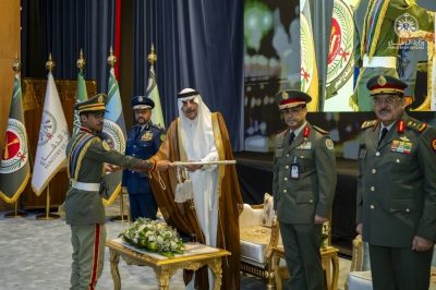 نيابة عن سمو وزير الدفاع.. سمو نائب وزير الدفاع يرعى حفل تخريج الدفعة (23) من طلبة كلية الملك عبدالله للدفاع الجوي