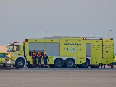 الدفاع المدني يشارك في التمرين التعبوي المشترك الـ(5) لقطاعات قوى الأمن الداخلي