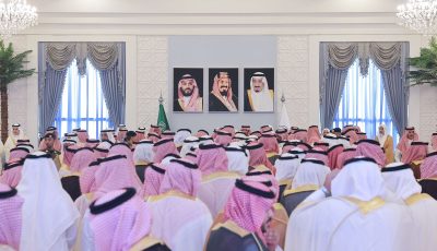 سمو محافظ الأحساء يستقبل المهنئين بعيد الأضحى المبارك