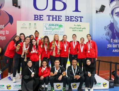 فارسات القادسية للطائرة ثاني نخبة المملكة