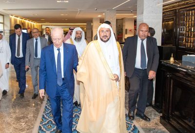 وزير الأوقاف المغربي يقيم مأدبة غداء تكريما لوزير الشؤون الإسلامية والدعوة والإرشاد بالمملكة 