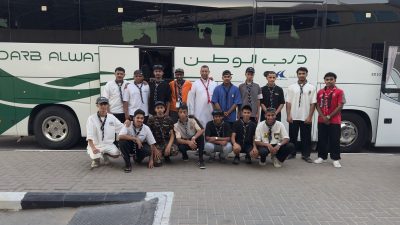 كشافة المعهد الصناعي الثانوي الثالث بالأحساء تشارك في خدمة ضيوف الرحمن لحج 1446هـ