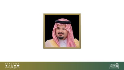 رئيس الشؤون الدينية يهنىء أمير منطقة المدينة المنورة بمناسبة افتتاح مركز الأمير محمد بن سلمان العالمي للخط العربي بالمدينة المنورة