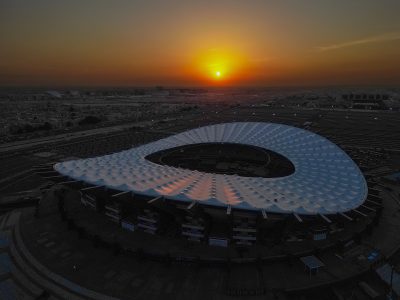 اللمسات النهائية للملاعب قبل انطلاق خليجي زين 26