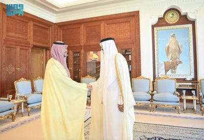#أمير_قطر يستقبل “تركي بن محمد” ويبحثان علاقات البلدين وسبل تطويرها