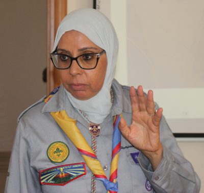 القائدة مريم بجكور في الجزء الثاني من حوارها: الكشفية أولًا.. وهي شغف لا يُقيَّد، ورسالة لا تتوقف